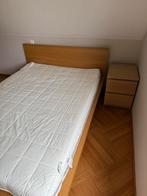 Bed en nachtkastje, Huis en Inrichting, Slaapkamer | Bedden, Ophalen, Zo goed als nieuw
