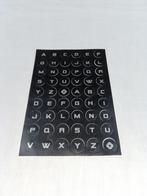 Plakletters, Ophalen of Verzenden, Zo goed als nieuw, Meerdere stickers