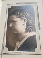 Oude foto met mooi kapsel uit Zottegem, Antiek en Kunst, Kunst | Tekeningen en Fotografie, Ophalen of Verzenden