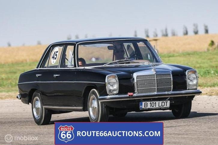 Mercedes-Benz 200D | 1970 | Route 66 Auctions, Auto's, Oldtimers, Bedrijf, Te koop, Mercedes-Benz, Benzine, Overige carrosserie