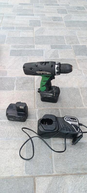 perceuse visseuse Hitachi 14.4v, Enlèvement, Utilisé