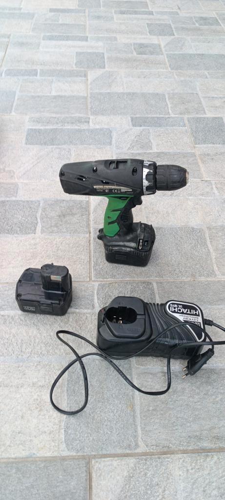perceuse visseuse Hitachi 14.4v, Doe-het-zelf en Bouw, Gereedschap | Schuurmachines, Gebruikt, Ophalen