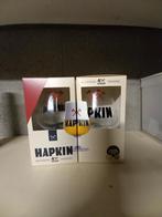 2 Hapkin bierglazen, Verzamelen, Biermerken, Ophalen of Verzenden, Zo goed als nieuw