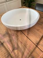 Design schotel bewerkte steen 60 cm doorsnede, Ophalen