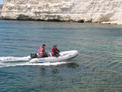 Opblaasbare rib - 400 cm, Watersport en Boten, Rubberboten, Zo goed als nieuw, Overige merken, Hout, Minder dan 70 pk, Benzine