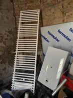 Nieuwe witte badkamer radiator / handdoekradiator, Doe-het-zelf en Bouw, Ophalen, Zo goed als nieuw, Radiator
