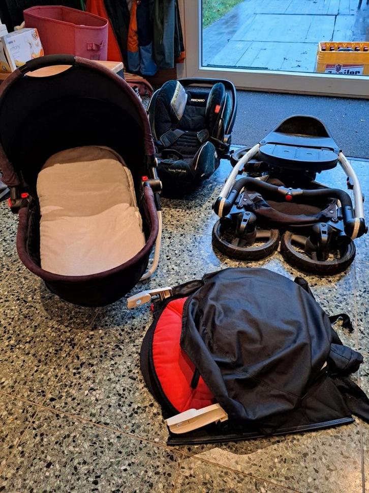 Buggy babyzen recaro, maxicosy wieg en zit, Kinderen en Baby's, Kinderwagens en Combinaties, Zo goed als nieuw, Ophalen