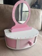 Houten make up tafeltje, Huis en Inrichting, Tafels | Kaptafels, Ophalen, Zo goed als nieuw