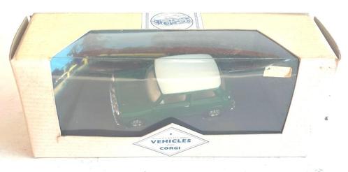 Mini Almond Green Corgi Classic # 98136., Hobby en Vrije tijd, Modelauto's | 1:43, Zo goed als nieuw, Auto, Corgi, Ophalen of Verzenden