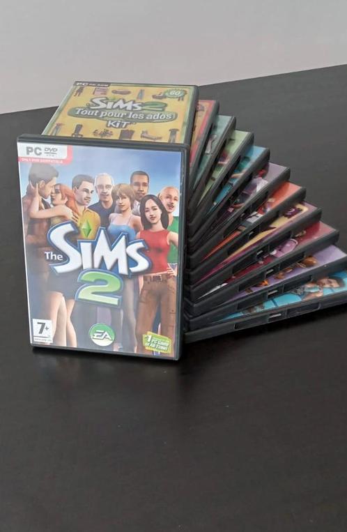 Les Sims + Extensions, Games en Spelcomputers, Games | Pc, Nieuw, Simulatie, 1 speler, Vanaf 7 jaar, Eén computer, Online, Ophalen