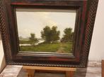 Polderlandschap Haagse school van frits goosen, Antiek en Kunst, Kunst | Schilderijen | Klassiek, Verzenden