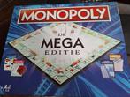 MONOPOLY DE MEGA EDITIE en néerlandais, Hobby & Loisirs créatifs, Cinq joueurs ou plus, Enlèvement ou Envoi, Utilisé, Hasbro