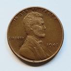 Amérique 1 Lincoln cent 1941 (628), Enlèvement ou Envoi, Monnaie en vrac
