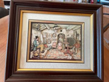Anton Pieck 2 exclusieve fijne prachtige kunstwerkjes beschikbaar voor biedingen