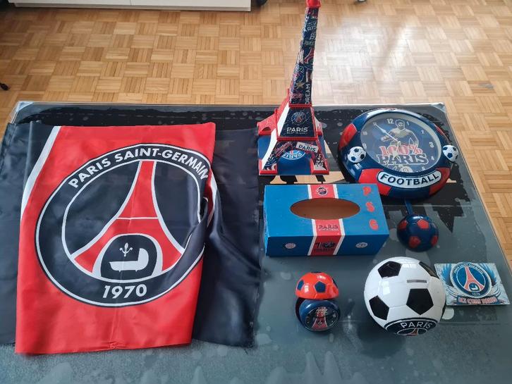 Te koop complete set PSG decoratie, Verzamelen, Overige Verzamelen, Zo goed als nieuw, Ophalen of Verzenden