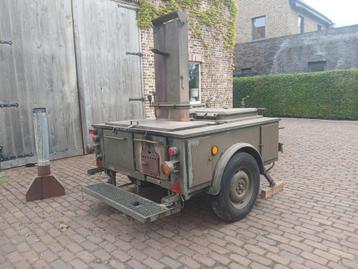 veldkeuken ex belgisch leger, Enlèvement