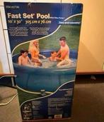Zwembad Fast Set pool met filter ROND 305cmhoogte 76 cm, Neuf, 200 à 400 cm, Rond, Enlèvement
