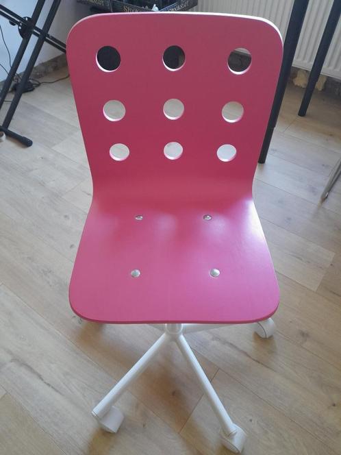 bureaustoel kind, Huis en Inrichting, Bureaustoelen, Gebruikt, Bureaustoel, Roze, Ophalen