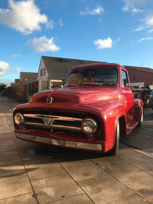 Fotd F100 1952 Custom bild belgische documenten, Auto's, Oldtimers, Bedrijf, Te koop, Ford, Benzine, Overige carrosserie, Automaat
