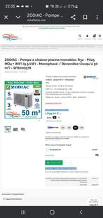 pompe à chaleur piscine zodiac px25 neuf, Enlèvement, Neuf