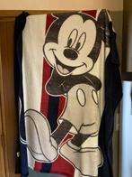 fleece deken Mickey mouse, Deken, Zo goed als nieuw, 100 cm of meer, Ophalen