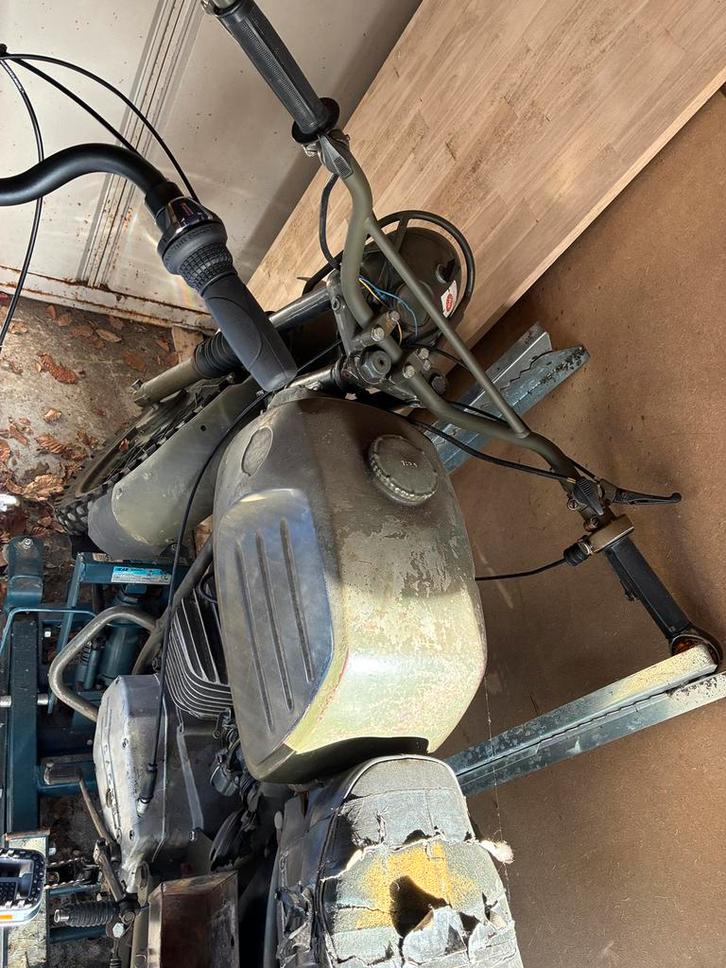 Hercules 125cc bj 79, Motoren, Motoren | Oldtimers, Overig, 1 cilinder, Ophalen