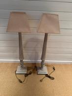 2 tafellampen, Ophalen, Gebruikt, Hout