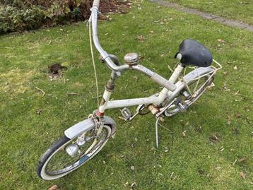 Vintage opvouwbare UNION minifiets compleet in originele sta, Fietsen en Brommers, Fietsen | Vouwfietsen, Ophalen of Verzenden