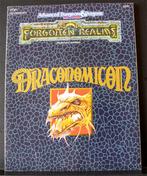 ADD2ndEd Forgotten Realms Acc FOR1 Draconomicon 1990, Ophalen of Verzenden, Zo goed als nieuw, Overige soorten, Boek of Catalogus