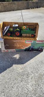 Tracteur Claas télécommandé avec benne, Hobby en Vrije tijd, Ophalen of Verzenden, Zo goed als nieuw