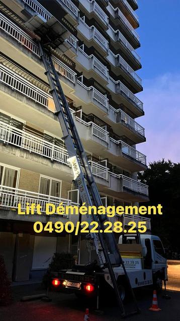 7/7 LIFT + 20m3 VERHUISWAGEN 📞0490 22 28 25📞 beschikbaar voor biedingen