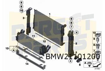 B.M.W.  X3, X4 (9/10-4/18) Radiateur (+/- automaat) (39 cm h beschikbaar voor biedingen