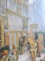 2x 3D - Litho Anton Pieck (1895 – 1987), Ophalen