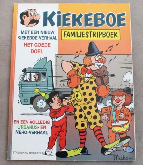 Kiekeboe familiestripboek "Het goede doel", Livres, BD, Utilisé, Une BD, Enlèvement ou Envoi