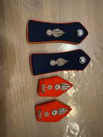 Epauletten en halswig van adjudant-chef Rijkswacht, Verzamelen, Ophalen of Verzenden