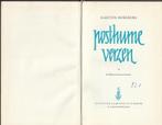 Gaston Burssens “Posthume verzen”, Boeken, Gelezen, Eén auteur, Ophalen of Verzenden