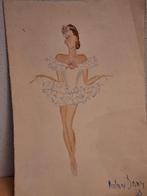 1938 ballerina getekend, Ophalen