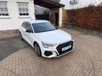 Audi A3 A3 35 TFSI Sportback S line/Nav/ACC/Lane/sportplus, Auto's, Voorwielaandrijving, 4 cilinders, Wit, Leder