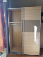 Kleerkast 2 deurs, Huis en Inrichting, Kasten | Kleerkasten, Ophalen, Gebruikt, 100 tot 150 cm, 200 cm of meer