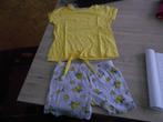 zomers pyjama citroenen maat 146 - 152, Kinderen en Baby's, Meisje, Ophalen of Verzenden, Zo goed als nieuw, Nacht- of Onderkleding