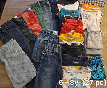 Vêtements garçons 6-8 ans beschikbaar voor biedingen
