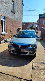 Dacia logan 1.1 benzine airco 60k km, Auto's, Voorwielaandrijving, Stof, Zwart, 4 cilinders