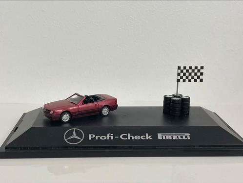 Herpa MB 500SL PIRELLI 1/87 PC-model, Hobby en Vrije tijd, Modelauto's | 1:87, Zo goed als nieuw, Auto, Herpa, Ophalen of Verzenden