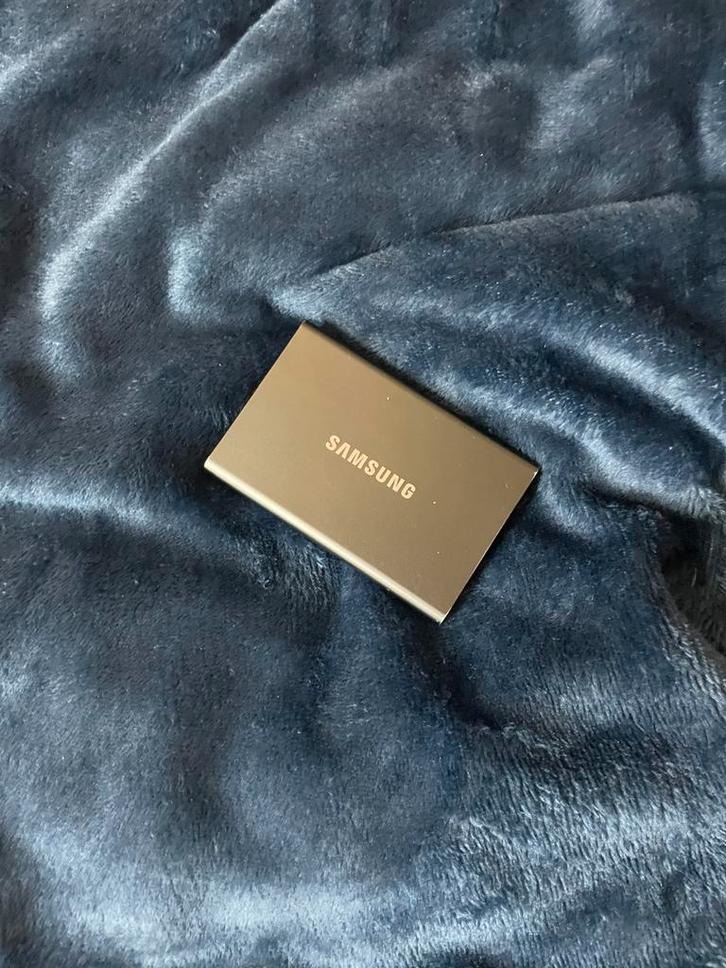 Samsung T7 Portable SSD 1TB Grey, Computers en Software, Harde schijven, Zo goed als nieuw, Ophalen