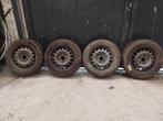 4 pneus hiver avec jantes en tôle, 175/65 R15, Autos : Pièces & Accessoires, Pneus & Jantes, 15 pouces, Pneus hiver, Enlèvement ou Envoi