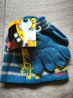 Bonnet et gants Bob l'éponge, 134 t/m 140, Nieuw, Ophalen of Verzenden, Handschoenen