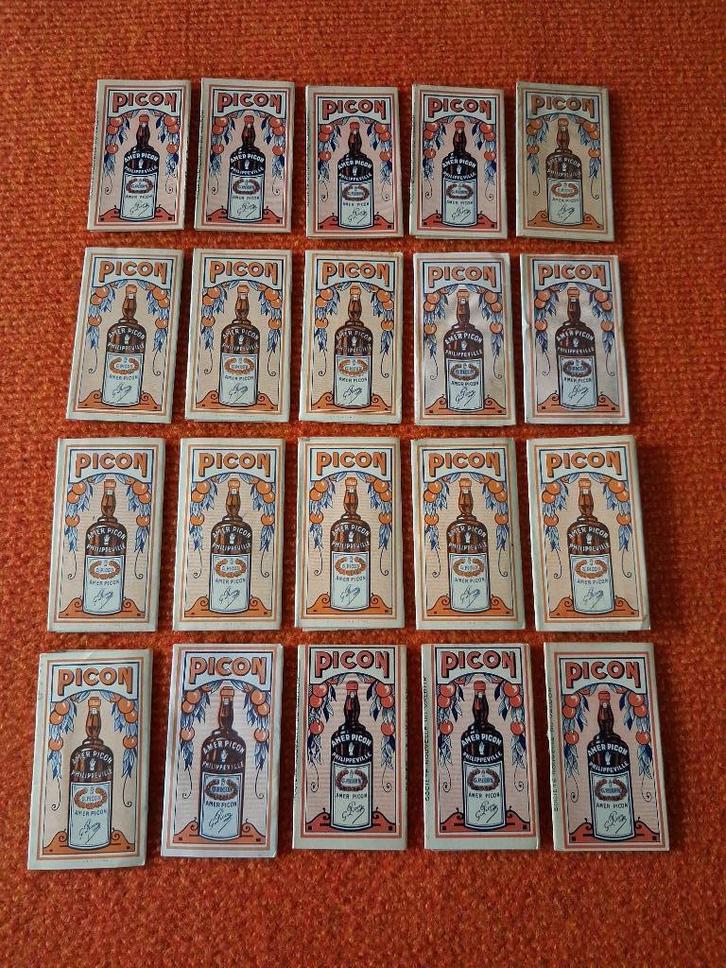 PICON...20 stuks oude ongebruikte cigarettenblaadjes., Verzamelen, Rookartikelen, Aanstekers en Luciferdoosjes, Zo goed als nieuw
