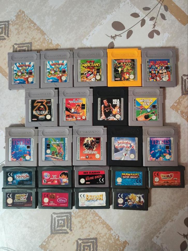 Jeux Game Boy : couleur, avance, Consoles de jeu & Jeux vidéo, Jeux | Nintendo Game Boy, Enlèvement ou Envoi