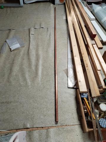 koper buis 28mm x 1mm 300cm beschikbaar voor biedingen