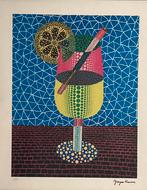 Yayoi Kusama : lithographie 50 exemplaires avec COA, Antiek en Kunst